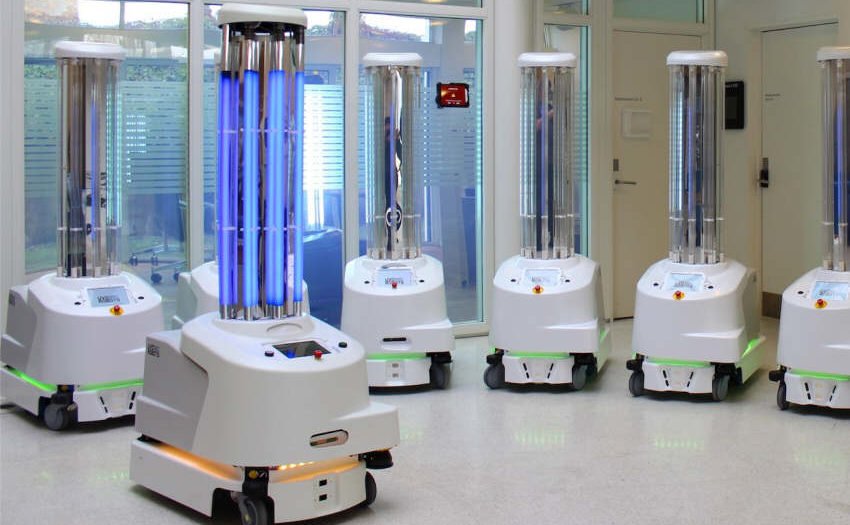 Roboter im Kampf gegen das Coronavirus